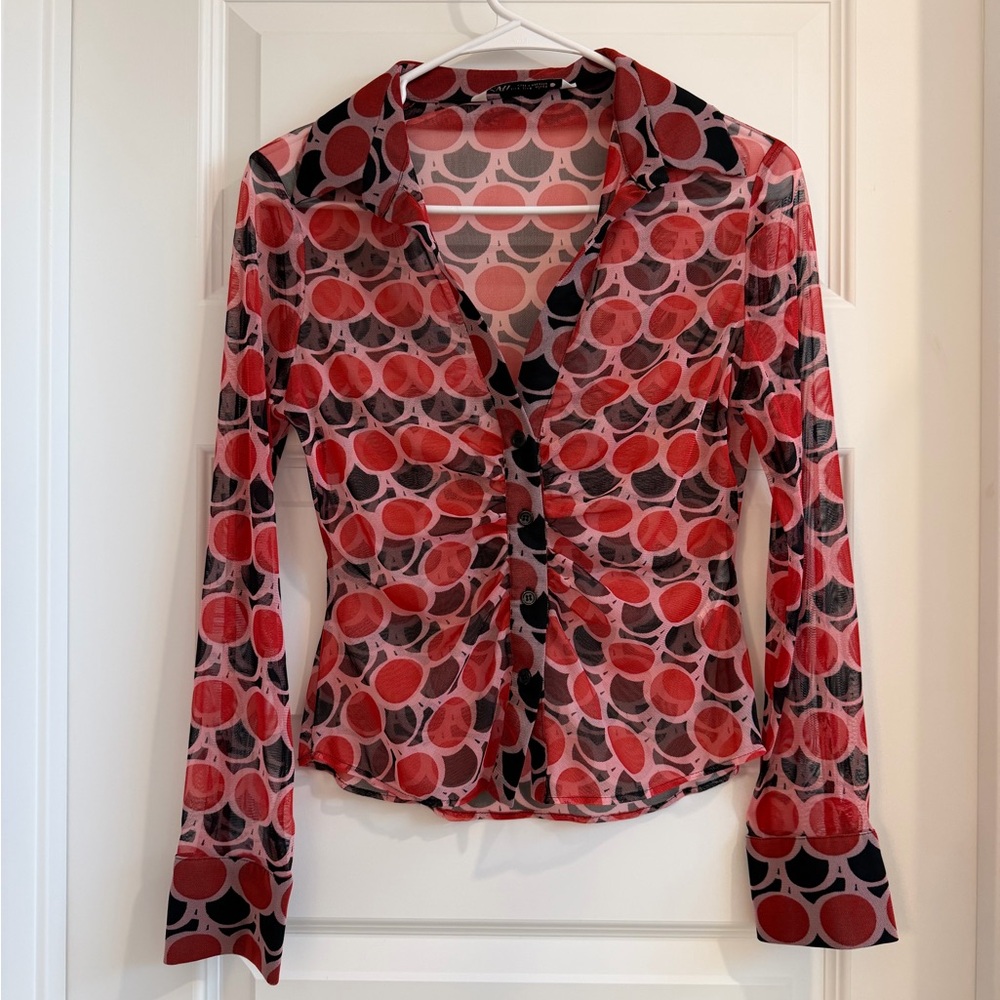 Zara Collared Blouse